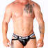 Jock Cuero Negro XL