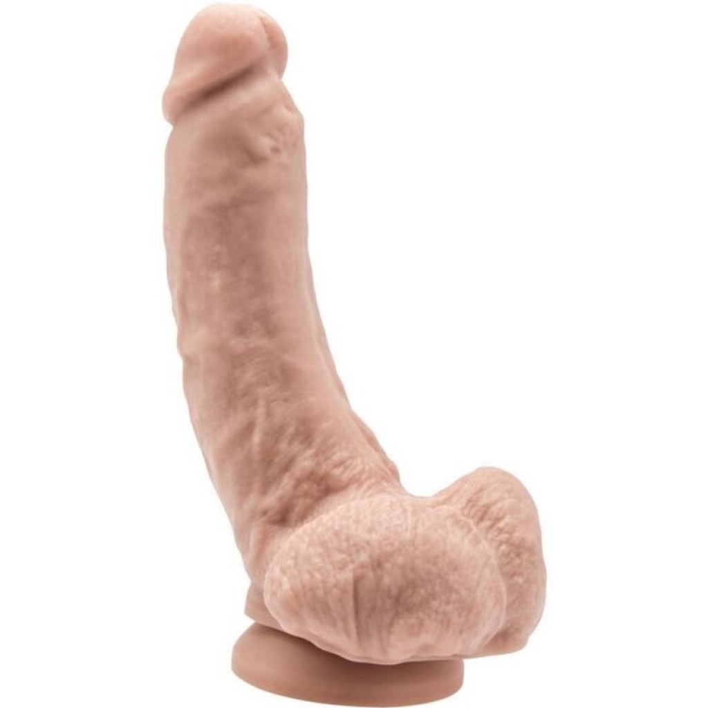 Dildo 20,5 Cm Con Testiculos Natural