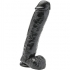 Dildo 28 cm con Testículos Negro