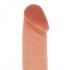 Dildo Silicona 20.5 Cm Con Testículos Natural