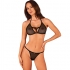 Set Celia Noir Obsessive 2 Piezas XS/S