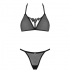 Set Celia Noir Obsessive 2 Piezas XS/S