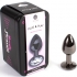 Plug Anal de Metal Gunmetal Talla S