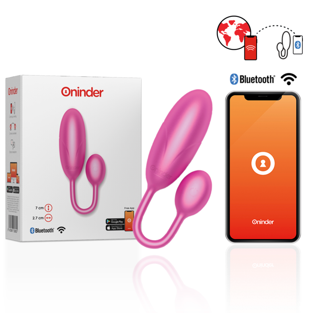 Denver Huevo Vibrador Rosa 7 X 2.7 Cm - App Gratuita