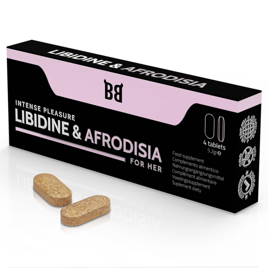 Libidine & Afrodisia - Placer Intenso Para Mujer (4 Cápsulas)