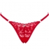 Tanga Lacelove Rojo XS/S Obsessive