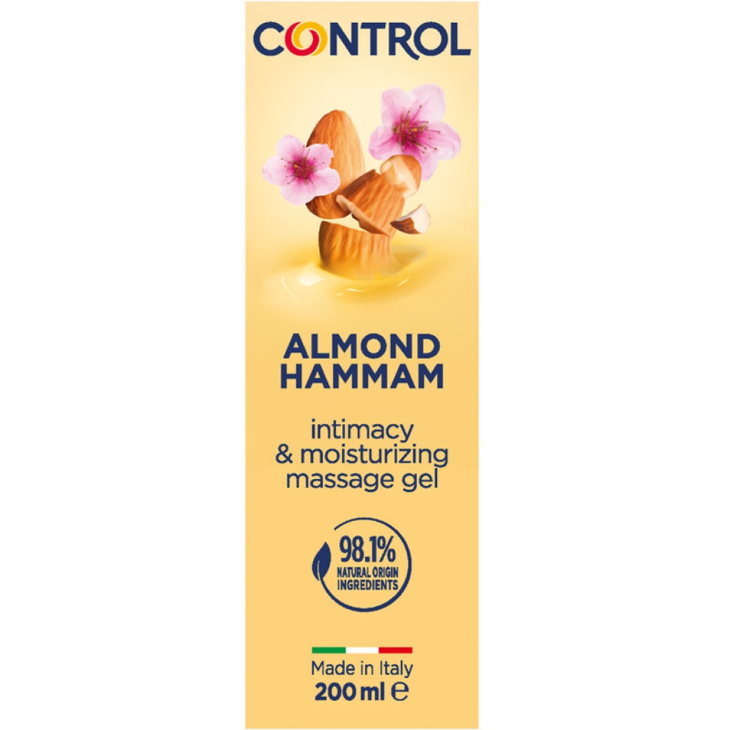 Control - Gel de Masaje 3 en 1 Leche de Almendra 200 ml