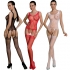 Passion - Eco Collection Bodystocking Eco Bs007 Rojo