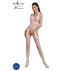 Passion - Eco Collection Bodystocking Eco BS010 Blanco - Elegancia Sostenib