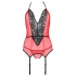 Passion Peonia Corset Erotic Line Rojo S/M