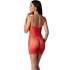 Bodystocking Rojo Talla Única de Passion