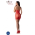 Bodystocking Rojo Talla Única de Passion