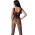 Passion - BS098 Bodystocking Negro Talla Única