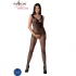 Passion - BS098 Bodystocking Negro Talla Única