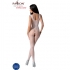 Bodystocking Passion Bs098 Blanco Talla Única