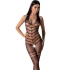 Passion - BS100 Bodystocking Negro Talla Única