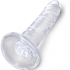 Clear Pene Realistico 15.5 Cm Transparente