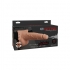 Arnés Ajustable con Pene Realístico Squirting - 19 cm