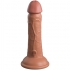 Elite Dildo Realistico Silicona 15.2 Cm Caramelo