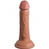 Dildo Realístico Vibrador King Cock Elite 15.2 cm Caramelo