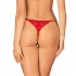 Obsessive - Ingridia Tanga Crotchless Rojo M/L