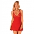 Obsessive - Babydoll y Tanga Luvae Rojo S/M