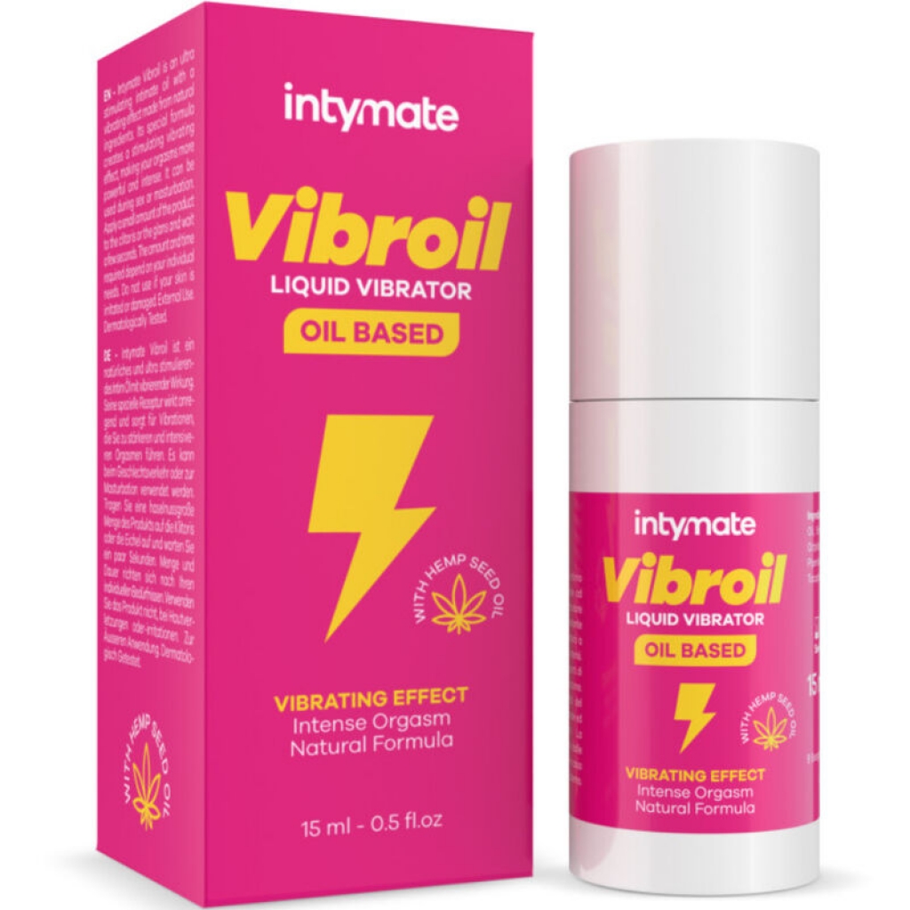 Vibroil Aceite Íntimo Para Mujeres Efecto Vibrador 15 Ml