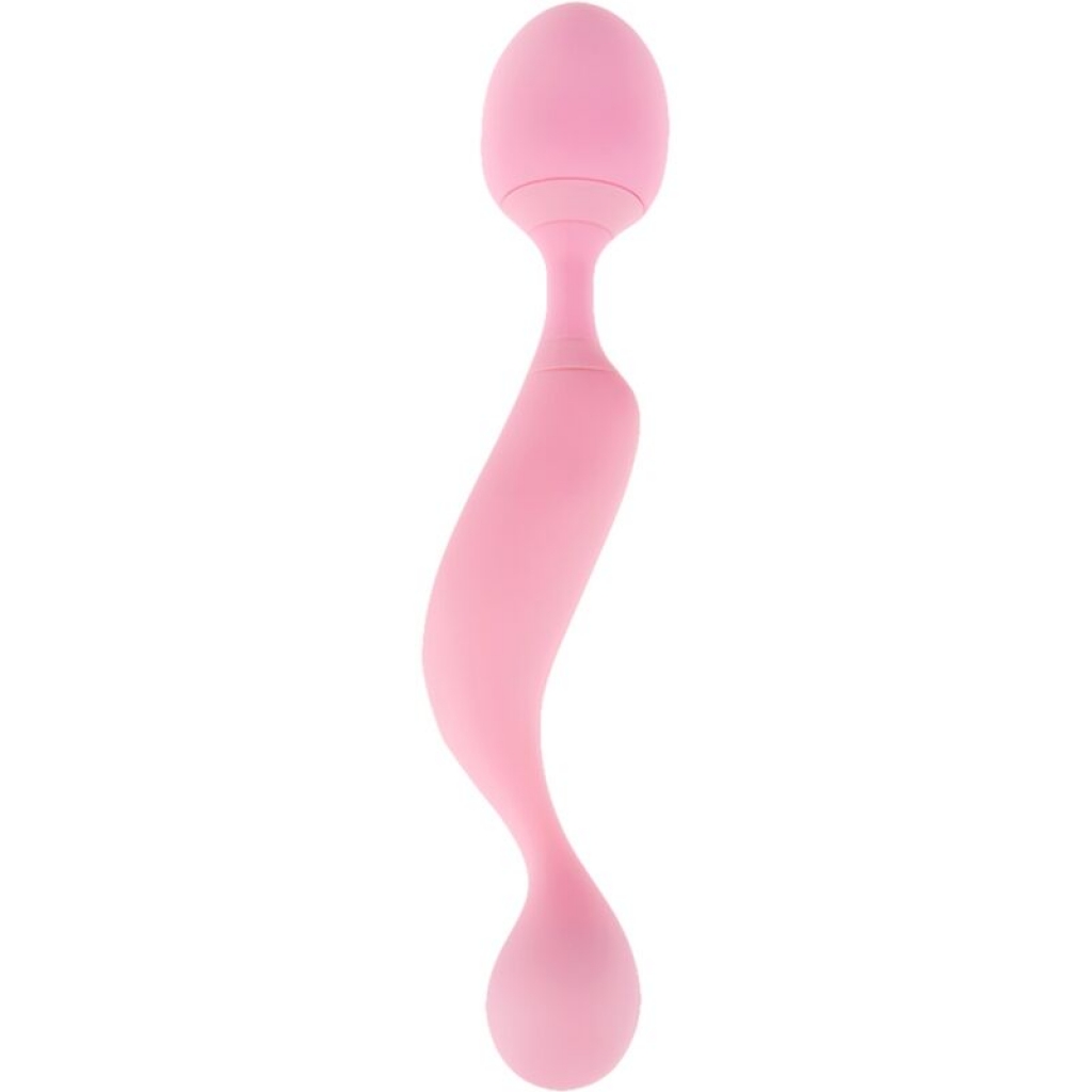 Masajeador Universal Vibrador de Silicona Rosa