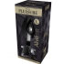 Anal Pleasure Mini Plug Metal Negro Talla L