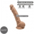 Modelo 1 Pene Realistico Silicona Premium Silexpan Caramelo 17.5 Cm