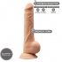 Modelo 1 Pene Realistico Silicona Premium Silexpan 24 Cm