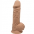 Modelo 1 Pene Realista Silicona Premium Silexpan Caramelo 21.5 Cm