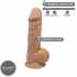 Modelo 1 Pene Realista Silicona Premium Silexpan Caramelo 21.5 Cm