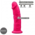 Modelo 2 Pene Realistico Silicona Premium Silexpan Fucsia 23 Cm