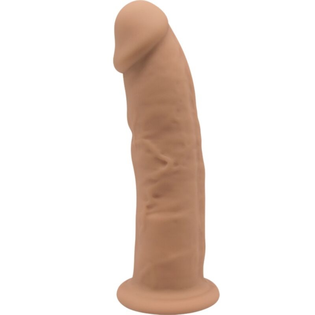 Modelo 2 - Pene Realístico Silicona Premium Silexpan Caramelo 15 Cm