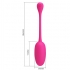 Pretty Love - Knucker Huevo Vibrador Recargable Rosa