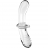 Satisfyer - Double Crystal Dildo Transparente