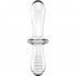 Satisfyer - Double Crystal Dildo Transparente