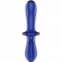 Satisfyer - Double Crystal Dildo Azul