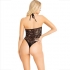 Leg Avenue - Body Cuello Halter Sin Coturas Negro