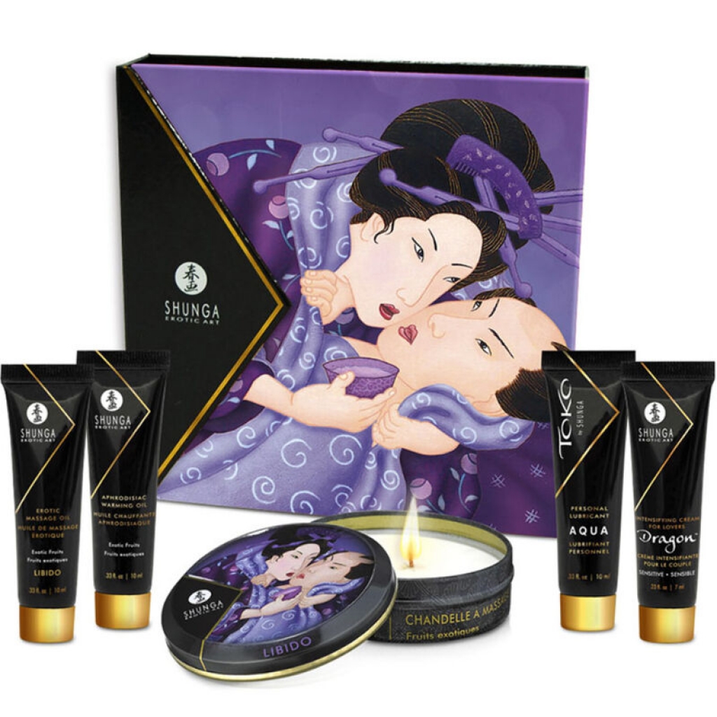 Set de Productos Eróticos Shunga Secret Geisha - Frutas Exóticas