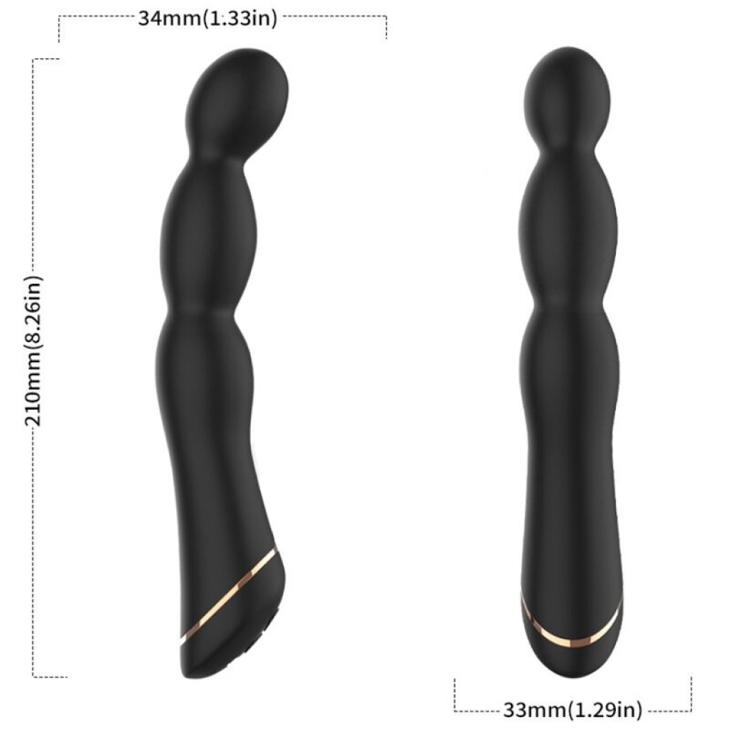 Vibrador Ajustable Armony Bambu Negro