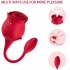 Armony - Rosa Succionador De Clitoris & Vibrador 10 Modos Rojo