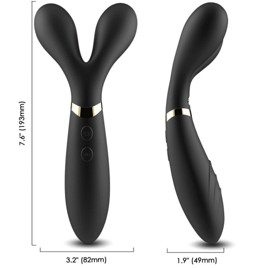 Y-wand Masajeador & Vibrador Cabeza Doble - Armony