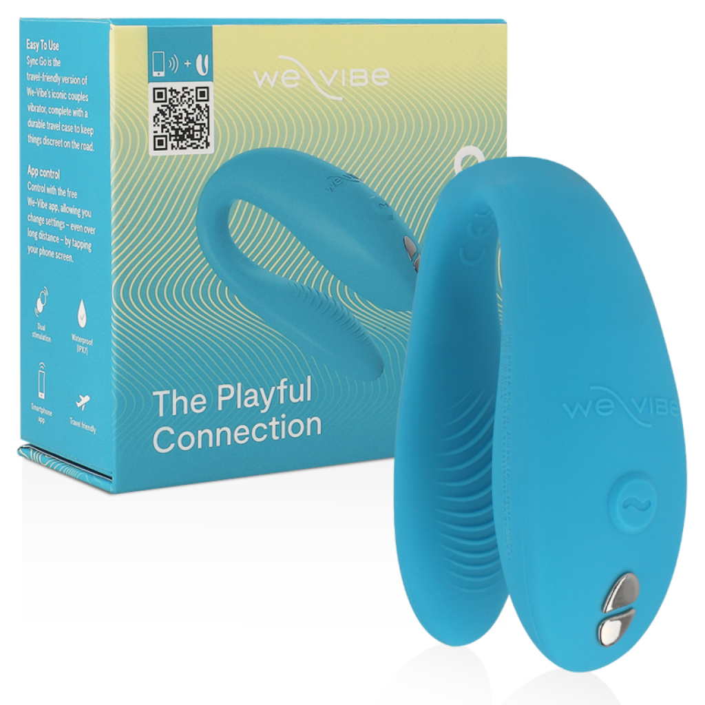 Estimulador Dual We-Vibe Sync Go - Turquesa