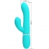 Vibrador Punto G Multifuncional - Pretty Love - Verde Agua