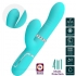 Vibrador Punto G Multifuncional - Pretty Love - Verde Agua