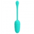 Pretty Love - Huevo Vibrador Con Textura Marina Recargable Verde Agua