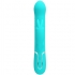 Vibrador Conejo Perlas Verde Agua