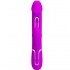 Pretty Love - Kampas Vibrador Rabbit 3 En 1 Multifunción Con Lengua Fucsia